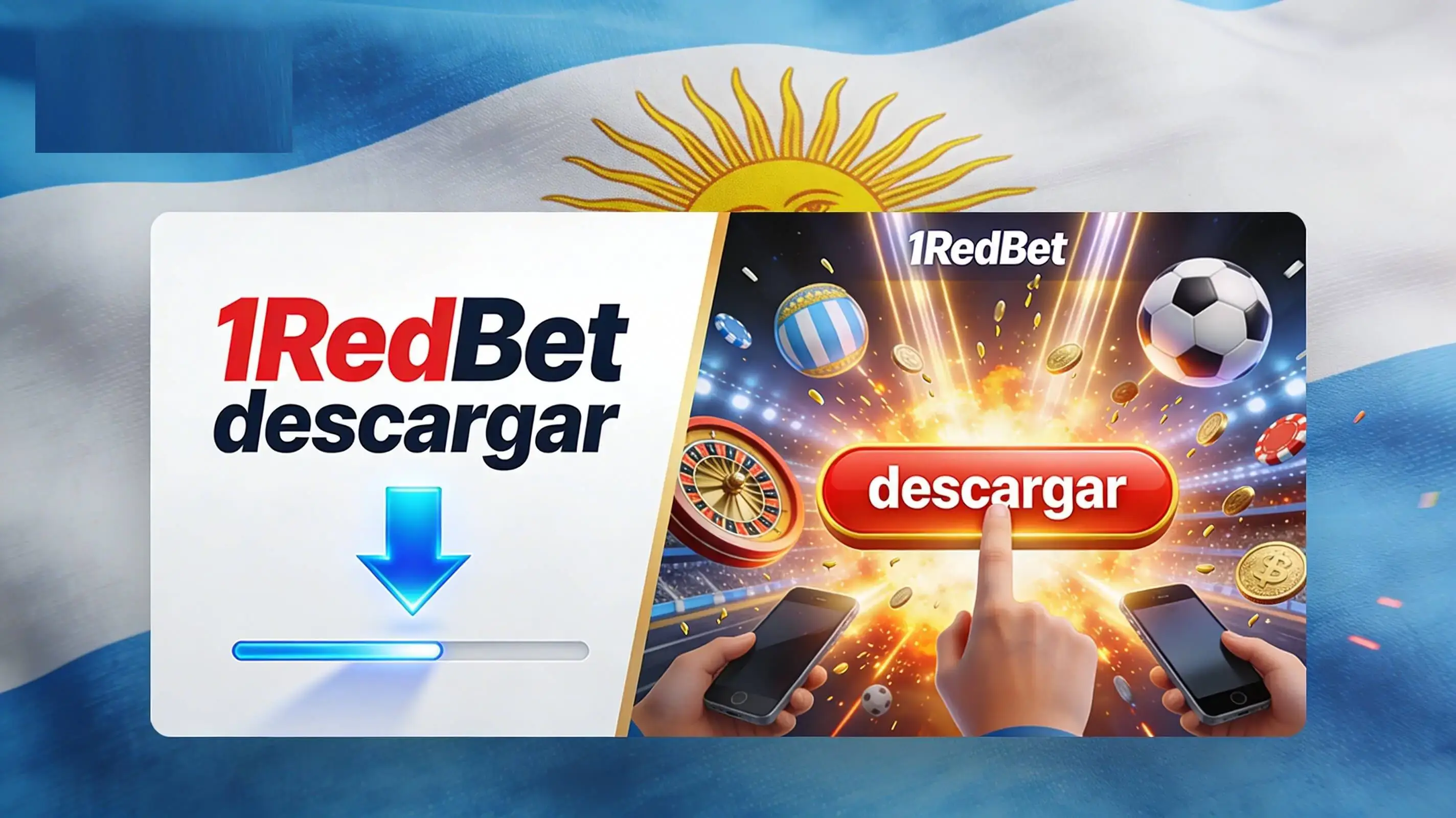 1RedBet App Argentina 2026: Descarga, Instalación y Funciones